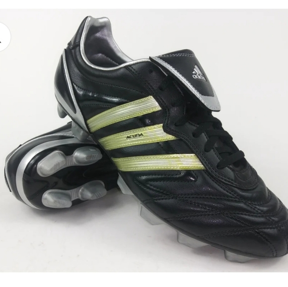 Adidas Acuna Trx Fg Soccer Boots Cleats 030543 2007 Us 13 Men's, Black & Grey - Picture 11 of 14